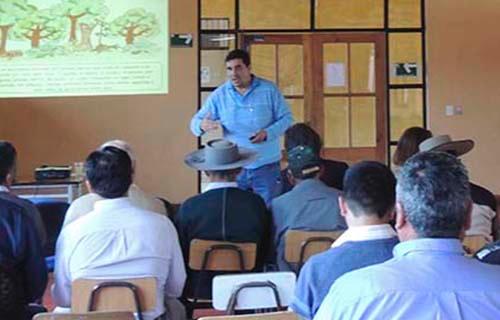 La primera parte de las capacitaciones se llevó a cabo a fines de febrero de este año en las comunas de Pumanque, Chépica y La Estrella.
