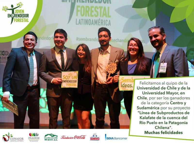 Alumnas de la facultad ganan concurso Joven Emprendedor Forestal de México