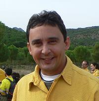 El Profesor Miguel Castillo, del Laboratorio de Incendios de la Facultad de Ciencias Forestales y de la Conservación de la Naturaleza.