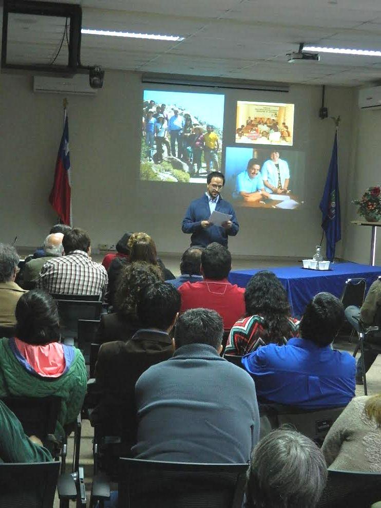 El curador del herbario de la Fac. Prof. Nicolás García señaló que la sala que conserva la colección llevará el nombre Profesor Rodolfo Gajardo. 