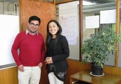 Luis Venegas y Silbana Muñoz, son los coordinadores del Centro de Apoyo al Aprendizaje de Campus Sur.