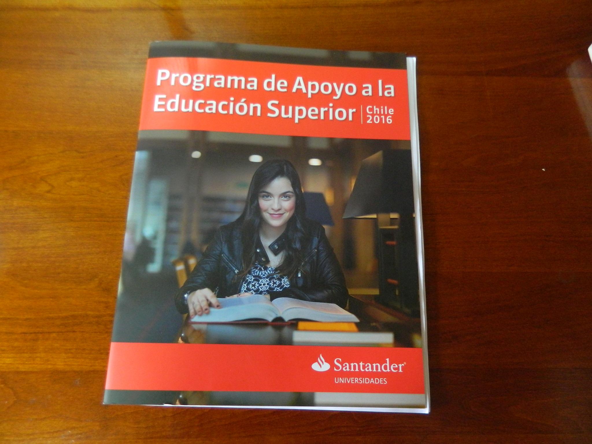 La Beca Iberoamérica Santander es producto de un convenio de Colaboración entre Campus Sur de la Universidad de Chile y el Banco Santander el año 2013.